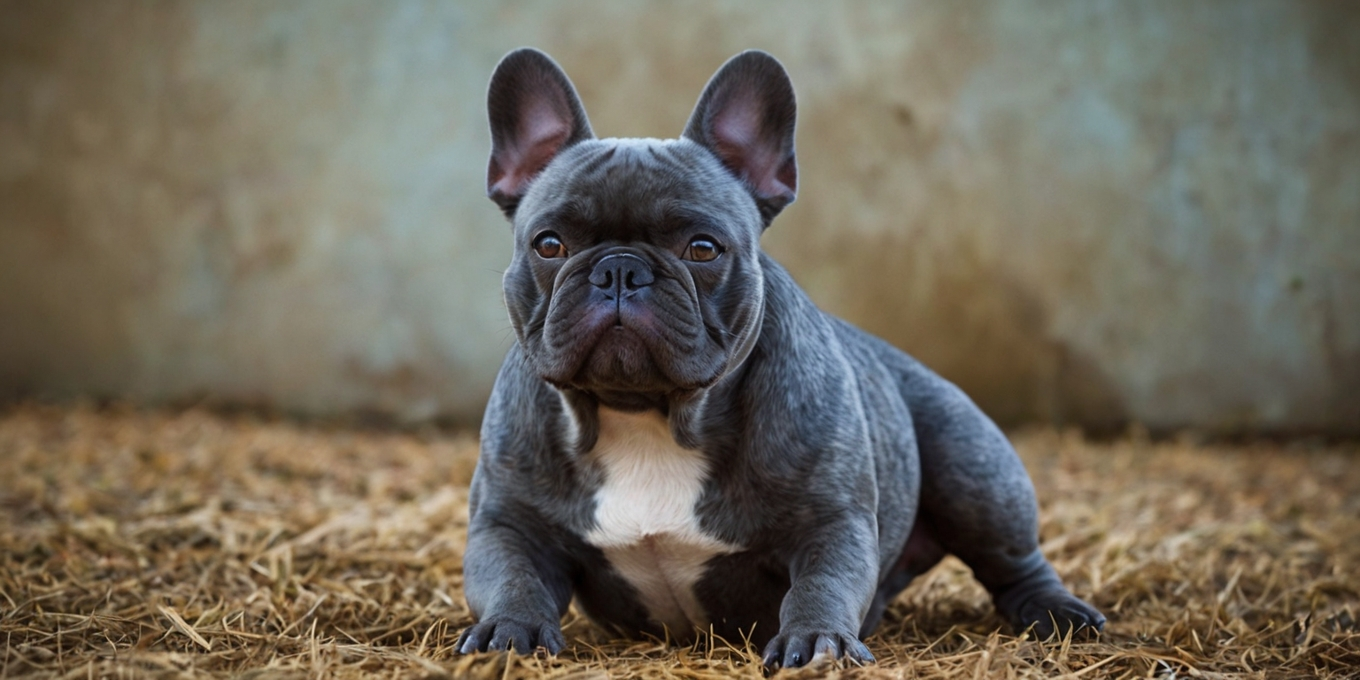 Brindle French Bulldog