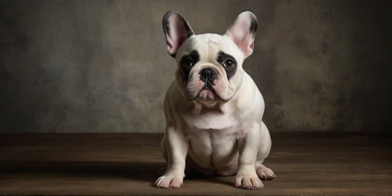 Pied French Bulldog